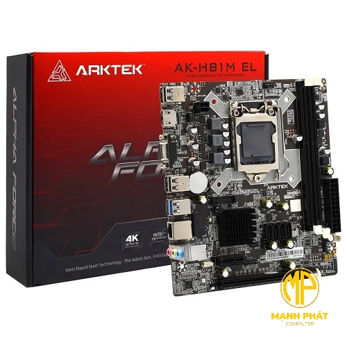 Mainboard ARKTEK H81M EL Socket 1150 (Hdmi-Vga-Nvme)