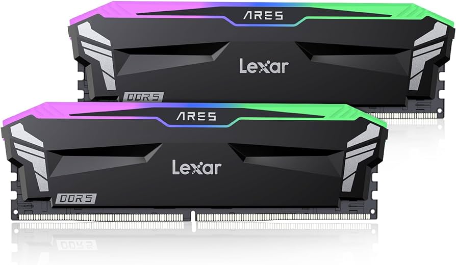 exar ARES RGB DDR5 RAM 32GB Kit (16GB x 2) 6400 MHz, DRAM 288-Pin 