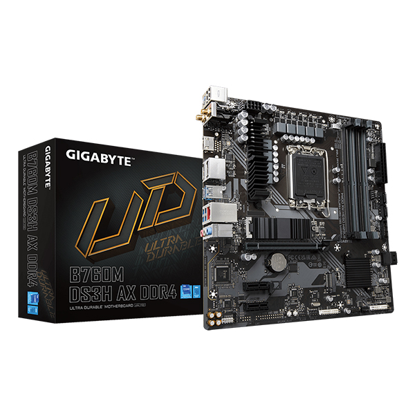 Gigabyte B760M DS3H AX DDR4 1.2 Micro-ATX WIFI6