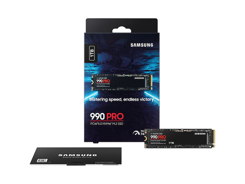 SAMSUNG  990 PRO PCIe 4.0 NVMe M.2 SSD